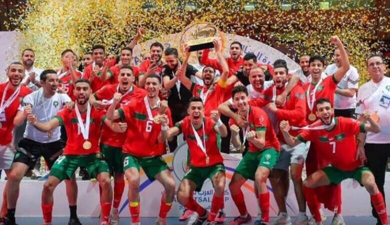 المغرب يفوز بكأس إفريقيا للأمم لكرة القدم داخل القاعة للمرة الثالثة على التوالي