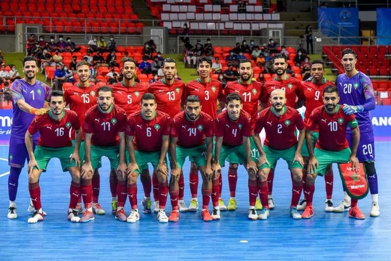 منتخب كرة القدم داخل القاعة يحتل المرتبة السادسة عالميا