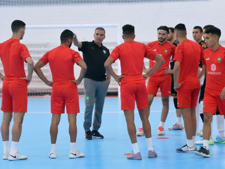 مونديال الفوتسال..المنتخب الوطني يجري تداريب خفيفة بعد التأهل للربع