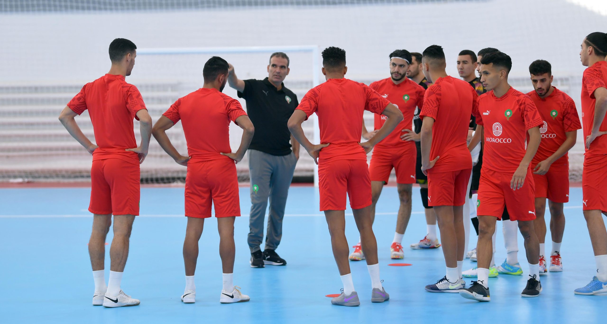 مونديال الفوتسال..المنتخب الوطني يجري تداريب خفيفة بعد التأهل للربع