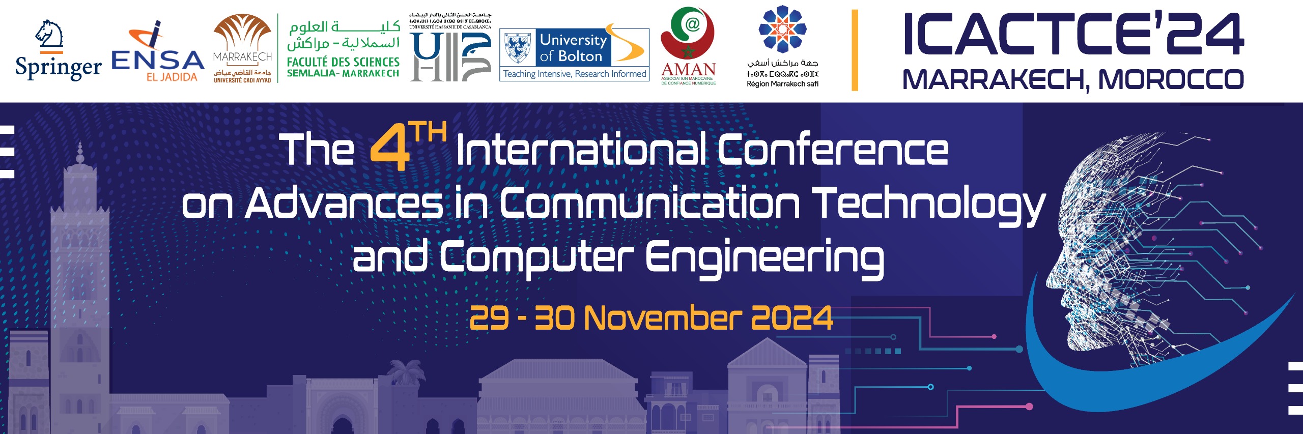 مراكش تحتضن المؤتمر الدولي للتقدم في التقنيات وهندسة الاتصالات