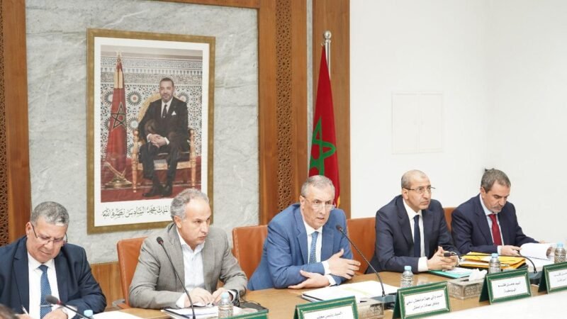 الوالي شوراق يترأس اجتماعا لتسريع إنجاز مشاريع تزويد جهة مراكش ـ آسفي بالماء الشروب ـ صور