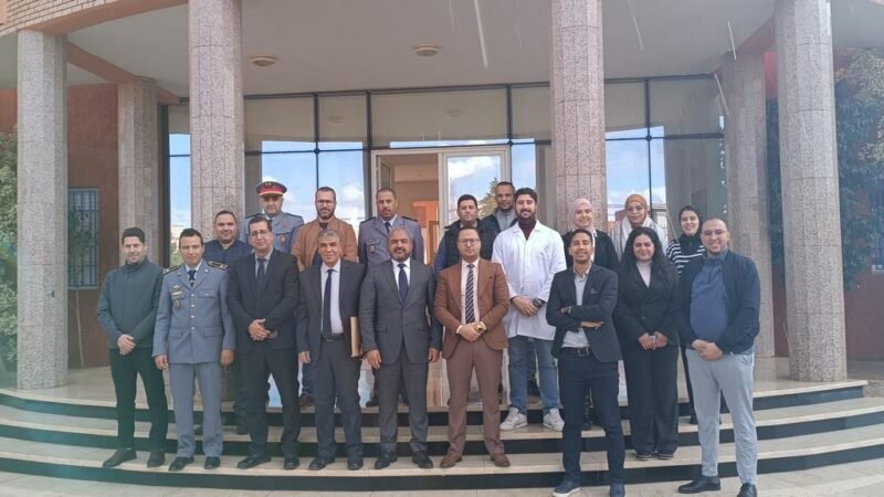 نائب الوكيل العام بمراكش يطلع على الوضعية الصحية وظروف إيواء مرضى نفسيين محررين من ضيعة بضواحي قلعة السراغنة ـصور