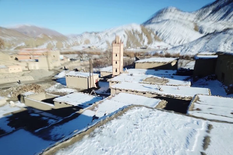 نشرة إنذارية: تساقطات ثلجية ورياح قوية مع تطاير الغبار بعدد الأقاليم