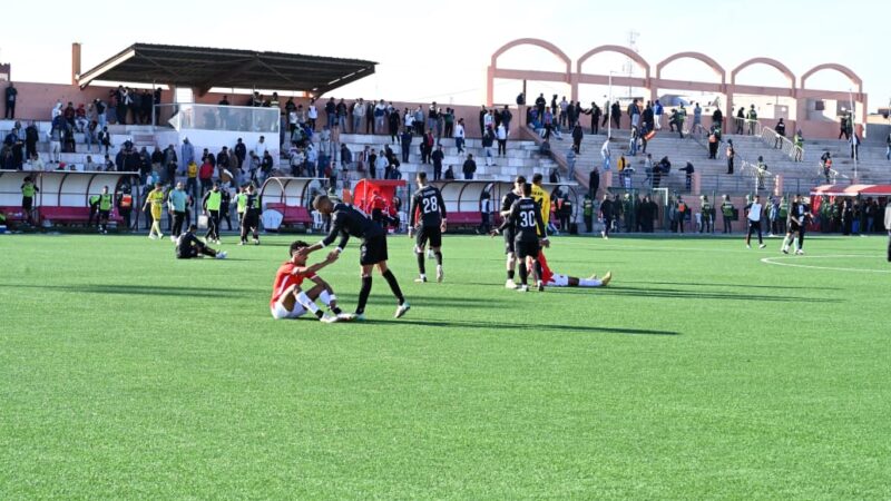 شباب ابن جرير يتعادل بميدانه أمام الاتحاد الإسلامي الوجدي ـصور