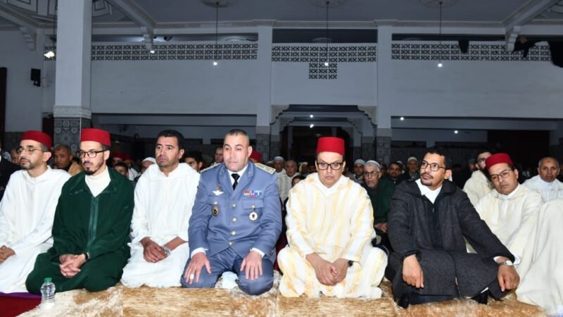 عامل الرحامنة يترأس حفل ليلة القدر بمسجد الإمام مالك بابن جرير ـصور