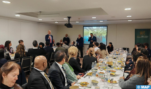 الاحتفاء بالصداقة والتعاون المغربي البريطاني خلال حفل إفطار بلندن