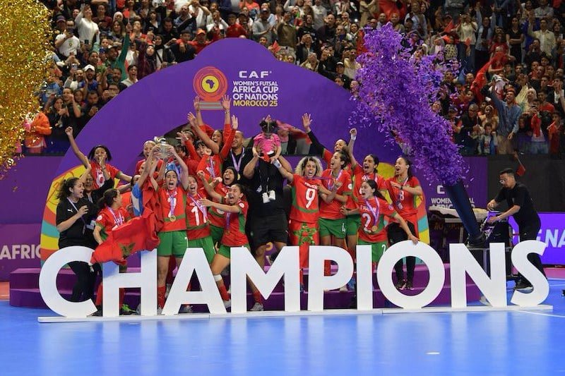 لبؤات الأطلس يفزن بكأس إفريقيا للفوتسال