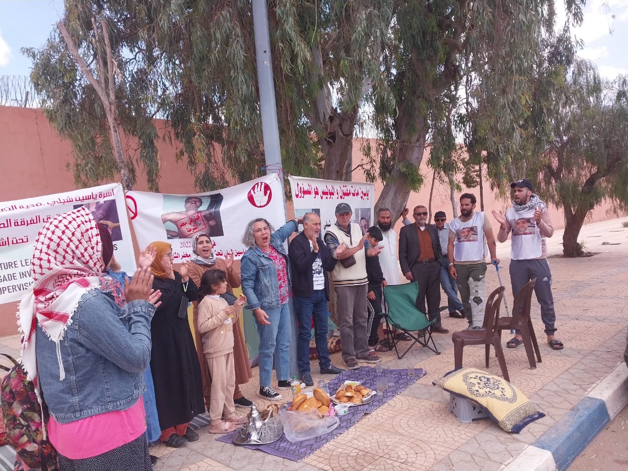 محامون وحقوقيون يتضامنون مع أسرة ياسين الشبلي