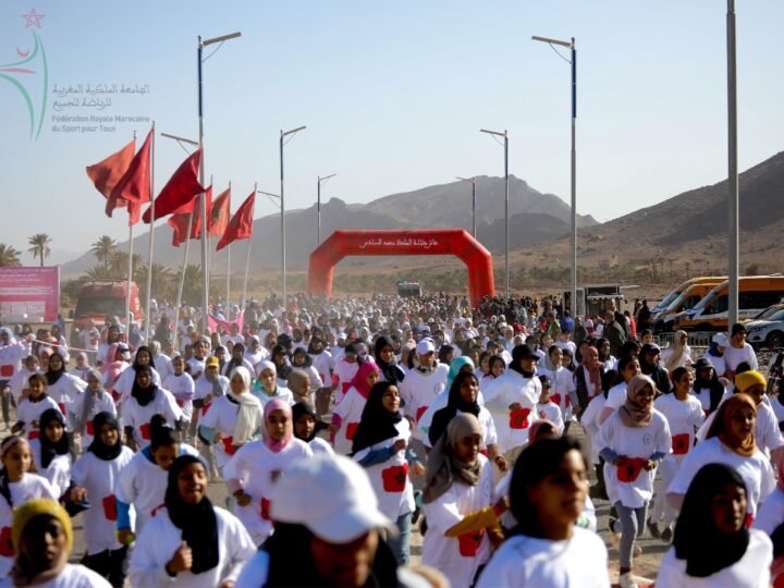 ابن جرير تحتضن سباق خطوات النصر النسائية