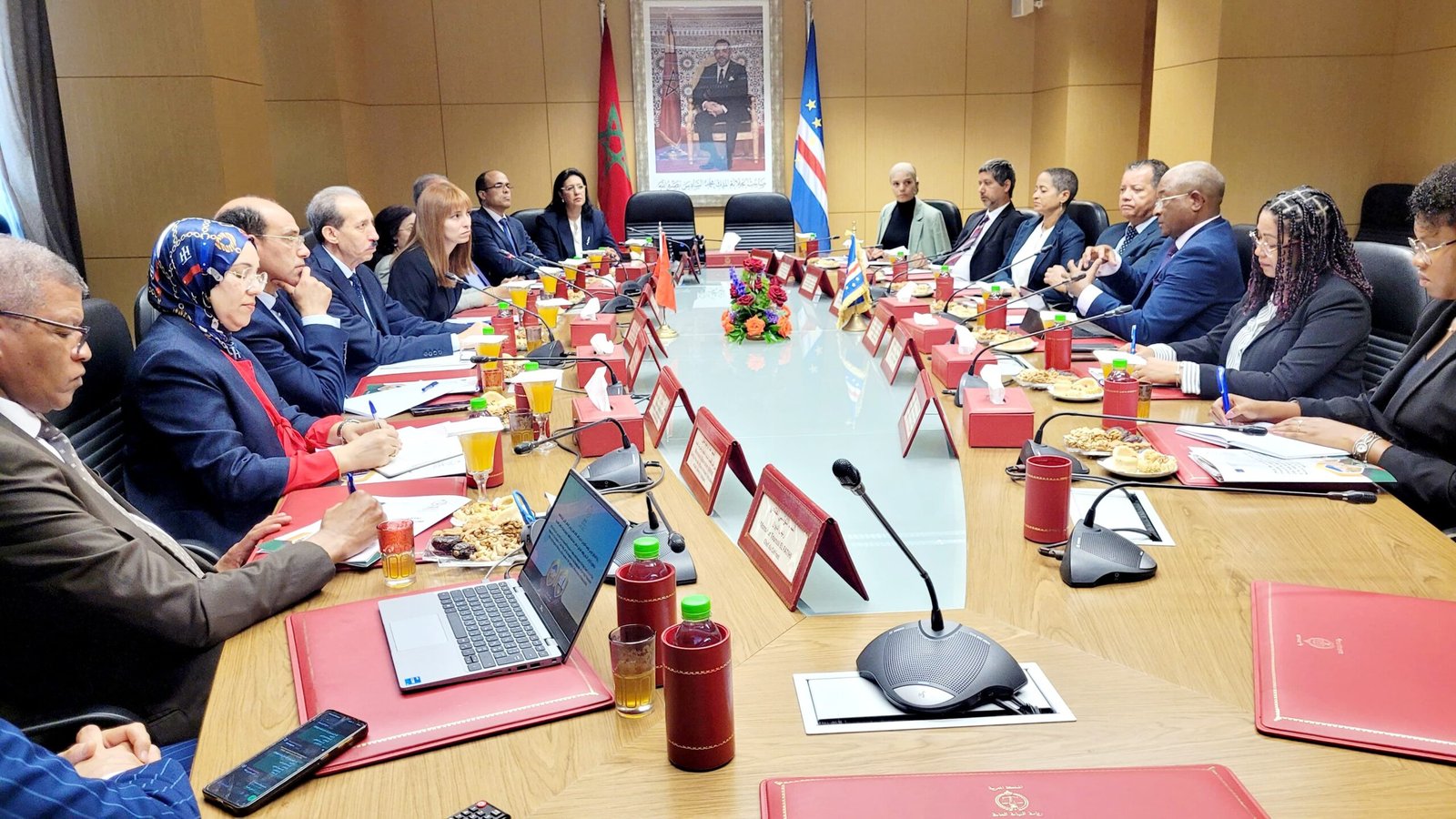 التوقيع على مذكرة تفاهم بين رئاسة النيابة العامة بالمغرب ونظيرتها بالرأس الأخضر