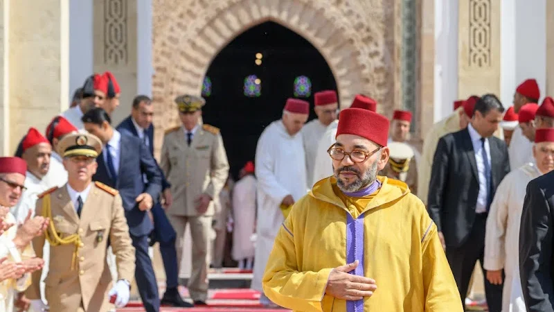 أمير المؤمنين يؤدي صلاة عيد الأضحى بتطوان