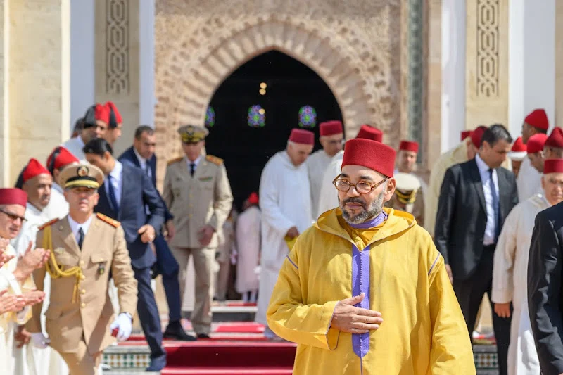 أمير المؤمنين يؤدي صلاة عيد الأضحى بتطوان