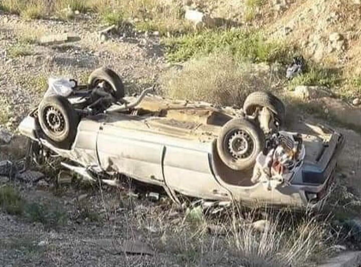 مصرع شخصين في حادث سير بطريق تشهد أشغال صيانة بالرحامنة