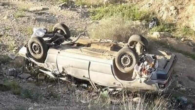 مصرع شخصين في حادث سير بطريق تشهد أشغال صيانة بالرحامنة