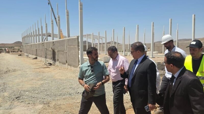 الوالي بالنيابة يتفقد أشغال مشاريع تنموية بمراكش