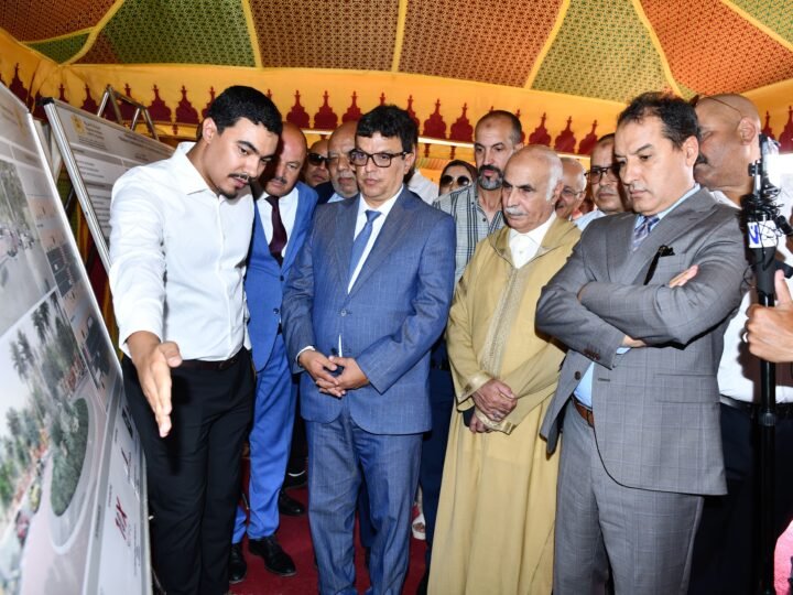عامل الرحامنة يعطي انطلاقة أشغال تهيئة مدخل ابن جرير ـصور