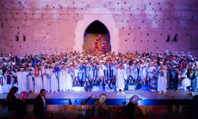 اختتام مهرجان الفنون الشعبية بمراكش
