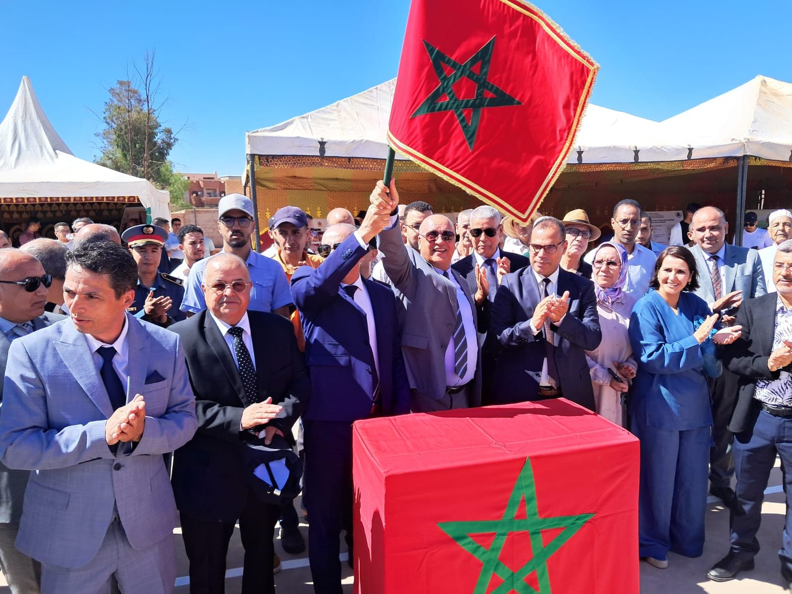 مشاريع تنموية ترى النور بقلعة السراغنة بمناسبة عيد العرش ـصور