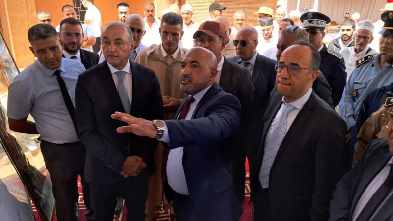 عامل قلعة السراغنة يتفقّد المركز الصحي بجماعة أولاد الشرقي