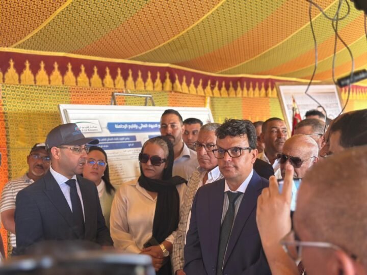 عامل الرحامنة يدشن محطة تحلي المياه لأكثر من 14 ألف نسمة