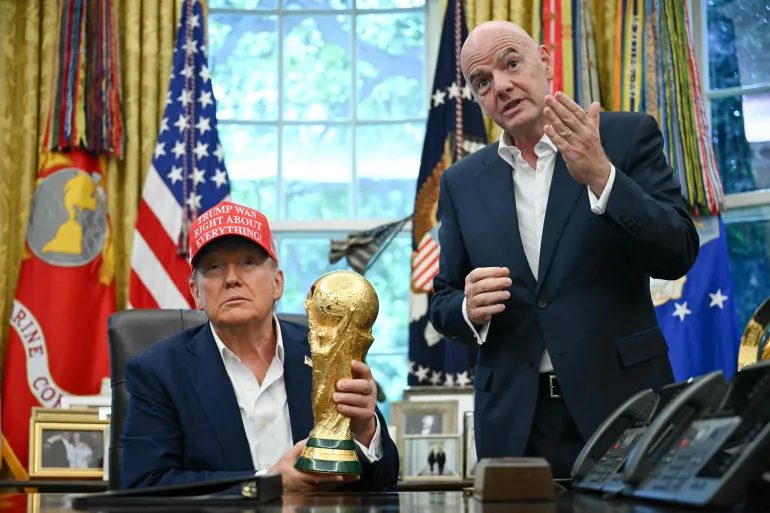 ترامب يعلن تاريخ إجراء قرعة مونديال 2026