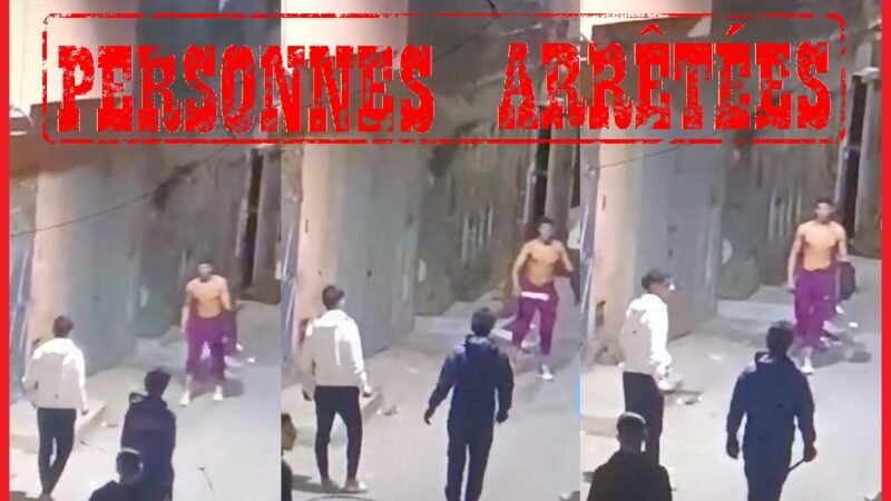 توقيف بطلي فيديو حيازة أسلحة بيضاء بمراكش