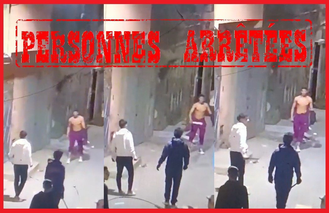 توقيف بطلي فيديو حيازة أسلحة بيضاء بمراكش