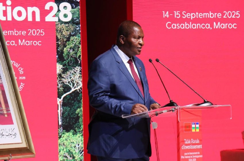 رئيس جمهورية إفريقيا الوسطى يشيد بالريادة الإفريقية للملك محمد السادس