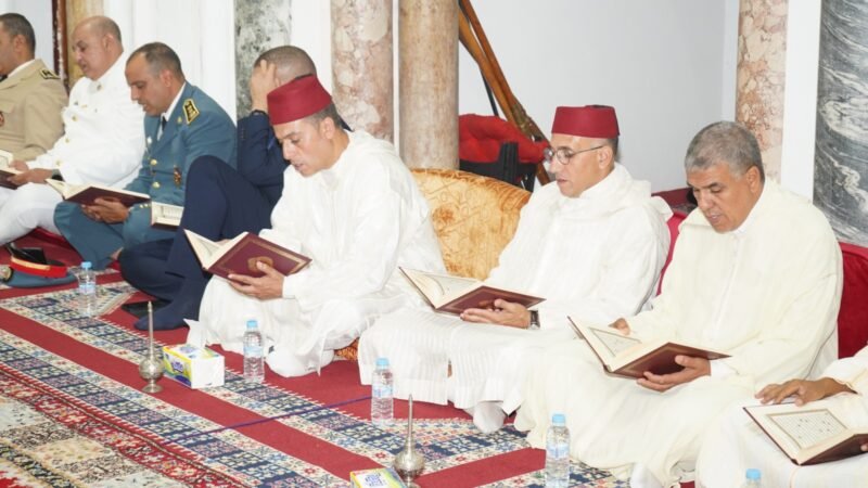 والي مراكش بالنيابة يترأس حفلا دينيا بمناسبة ذكرى المولد النبوي الشريف