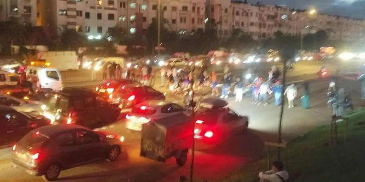 إحالة 18 شخصا على قاضي التحقيق بشبهة عرقلة الطريق السيار بالدار البيضاء