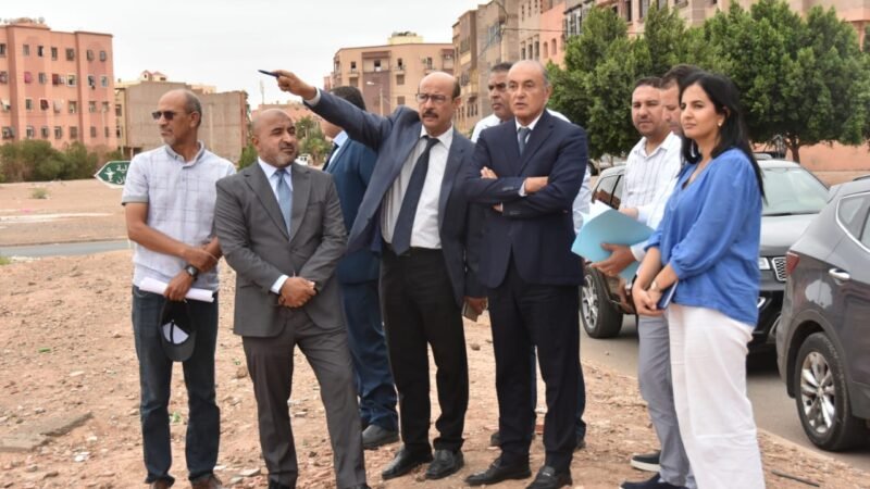 لجنة مركزية من وزارة الصحة تحل بقلعة السراغنة لإنجاز مستشفى إقليمي جديد