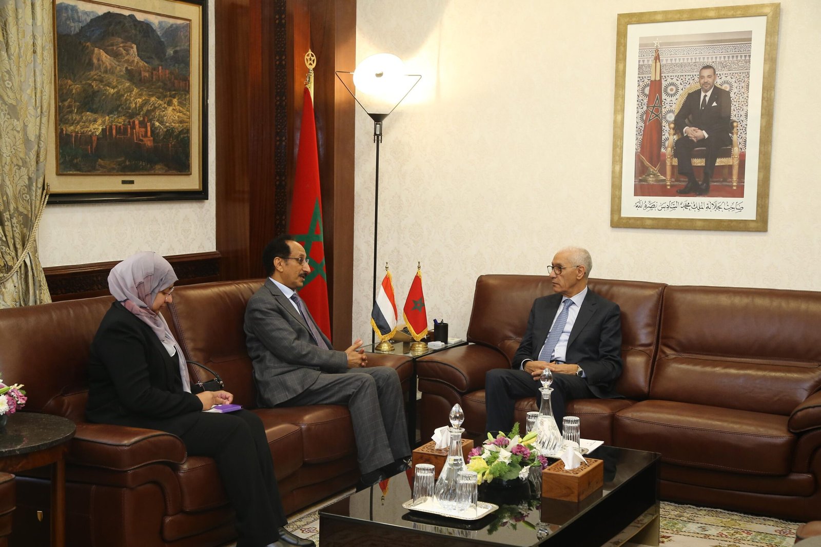 رئيس مجلس النواب يستقبل سفير اليمن