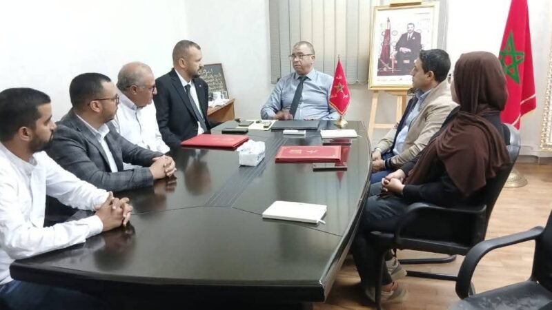 توقيع اتفاقية لتأهيل الفضاءات التعليمية بقلعة السراغنة