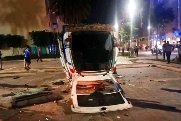 متابعة 193 شخصا في جرائم العنف والتخريب