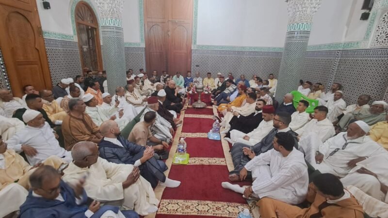 لقاء روحي يجمع أقطاب السماع الصوفي بقلعة السراغنة