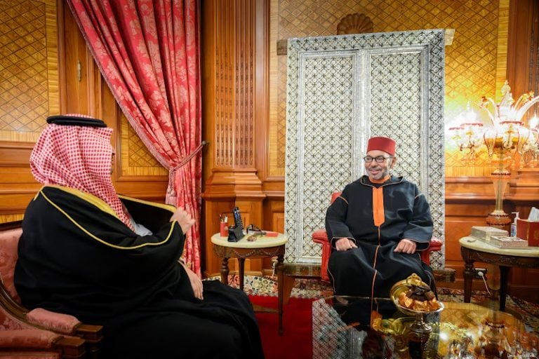 الملك محمد السادس يتوصل برسالة من العاهل السعودي وولي عهده