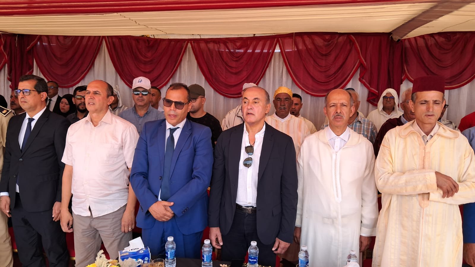 عامل قلعة السراغنة يزور موسم “رجال لبلاد”