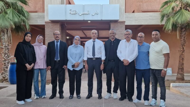 العامل اليزيدي يزور دار السراغنة