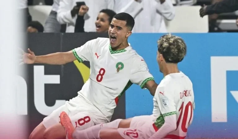 المنتخب المغربي يتأهل لدور الـ16 في مونديال الناشئين