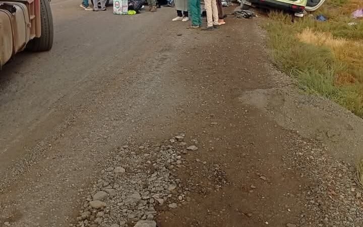 طاكسي يصطدم بسيارة ضواحي قلعة السراغنة