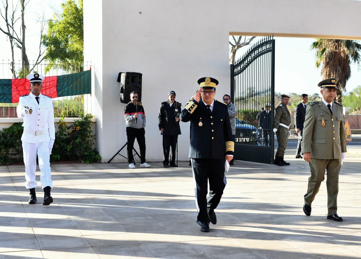 عامل الرحامنة يترأس مراسم تحية العلم احتفاءً بذكرى عيد الاستقلال