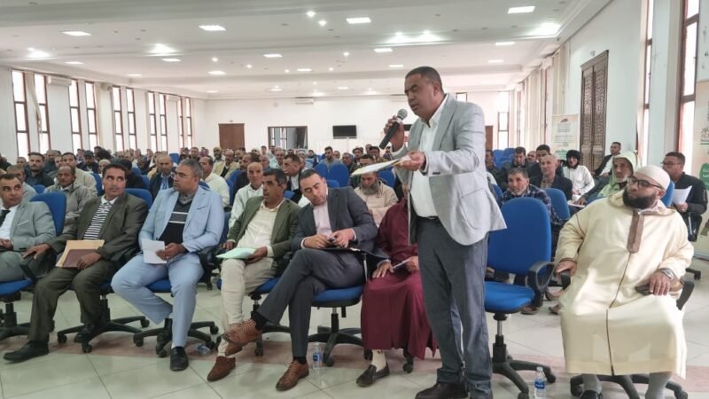 هذه مقترحات المستشار الجماعي رشيد غازي خلال اللقاءات التشاورية بقلعة السراغنة