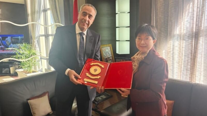 حموشي يستقبل سفيرة الصين