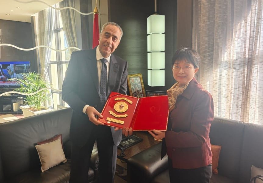 حموشي يستقبل سفيرة الصين