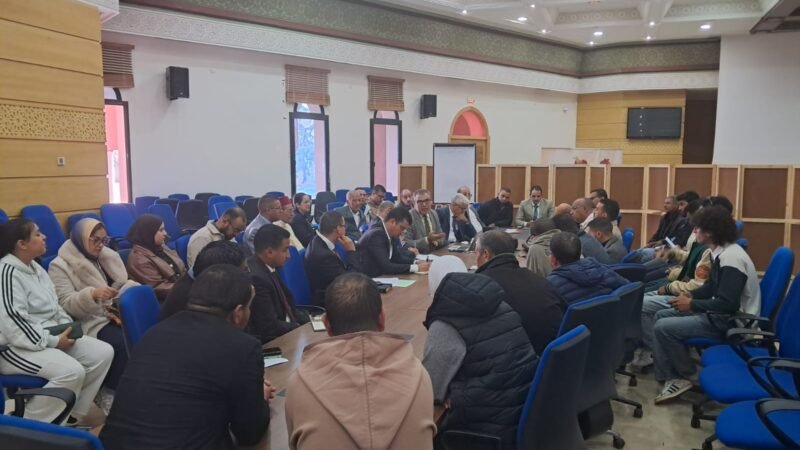 تنظيم ورشات لإعداد برنامج تنمية قلعة السراغنة