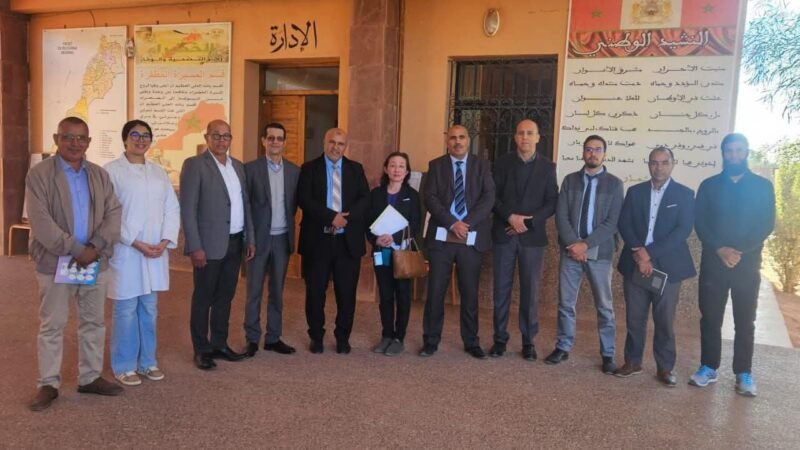 ممثلة الوكالة اليابانية للتعاون تزور ثانوية بقلعة السراغنة