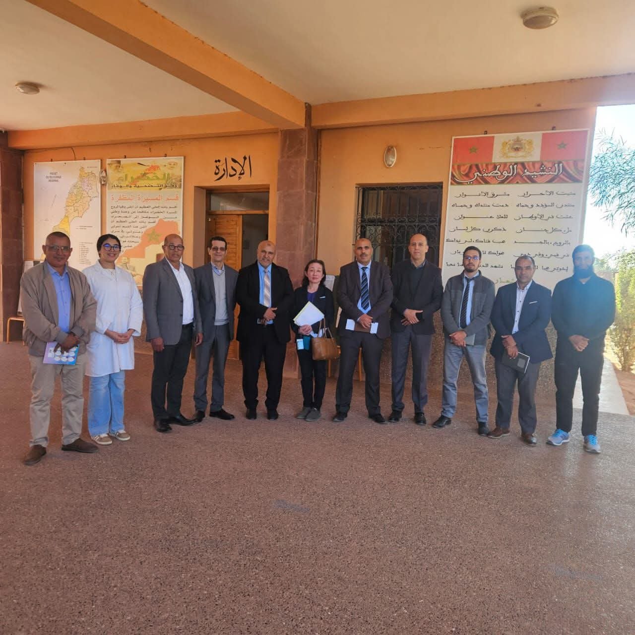 ممثلة الوكالة اليابانية للتعاون تزور ثانوية بقلعة السراغنة