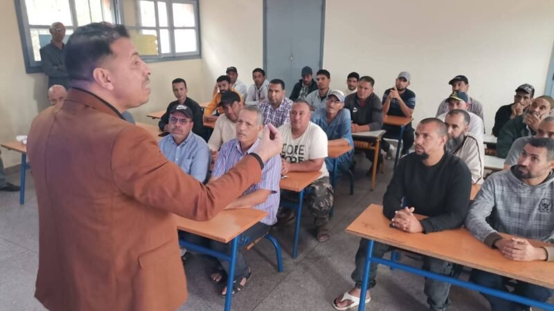 تتظيم لقاءات تواصلية بمؤسسات الريادة بقلعة السراغنة
