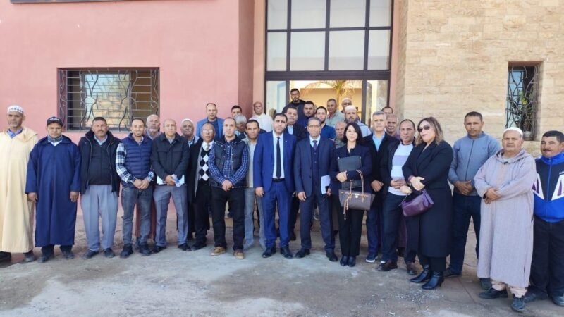 قلعة السراغنة..أولاد زراد تكرّم القائدة جهاد إخراس